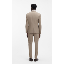 Costume 3 pièces Extra Slim en tissu stretch façonné